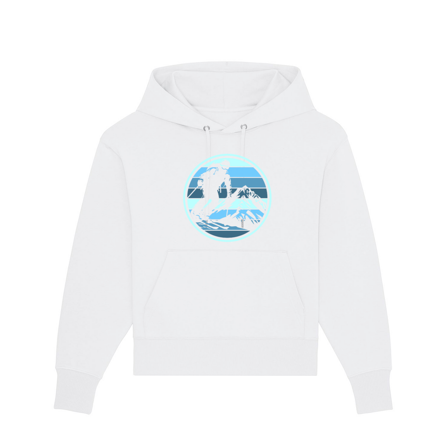 Skiing - Hoodie - Summer Sucks