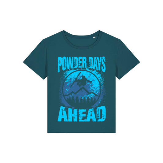 Powder Days Ahead - Frauen T-Shirt