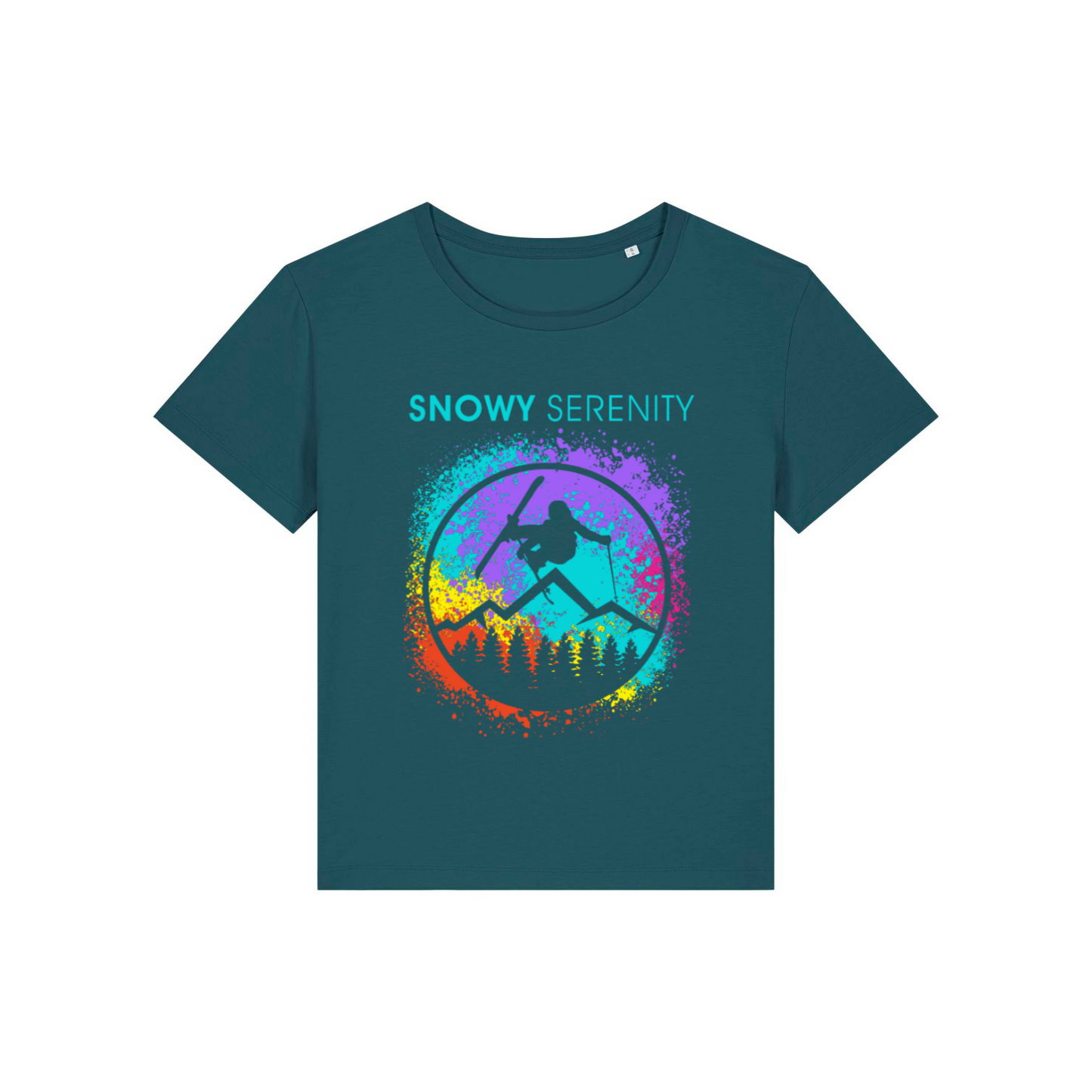 Snow Serenity - Frauen T-Shirt