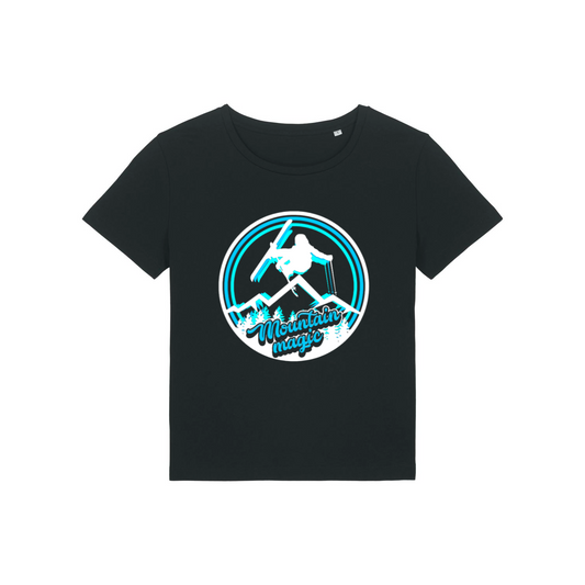 Mountain Magic (Rund) - Frauen T-Shirt